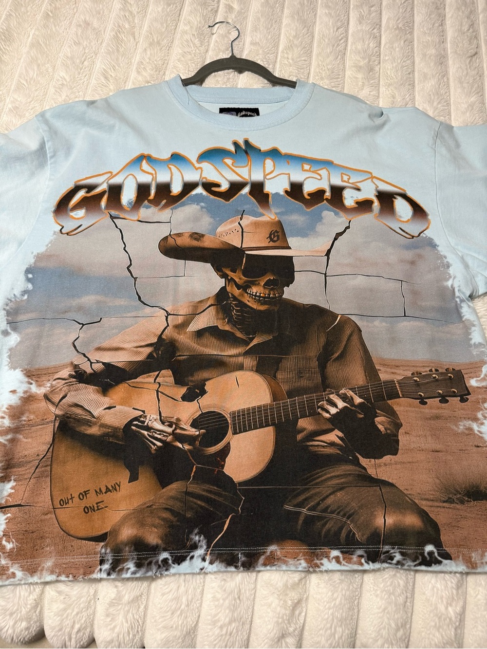 GODSPEED T SHIRT - Light Blue
